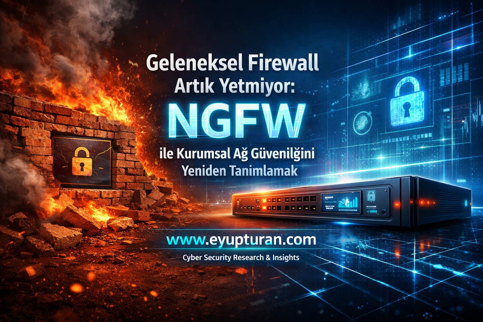 Geleneksel Firewall Artık Yetmiyor: NGFW ile Kurumsal Ağ Güvenliğini Yeniden Tanımlamak